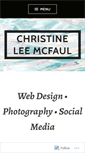 Mobile Screenshot of christinemcfaul.com